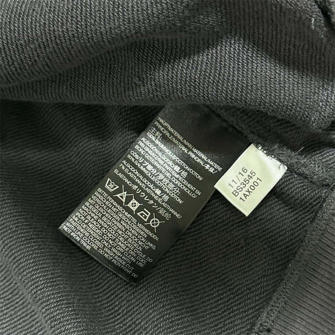 Yohji Yamamoto Y-3 String Zip Hoodie 상품이미지10