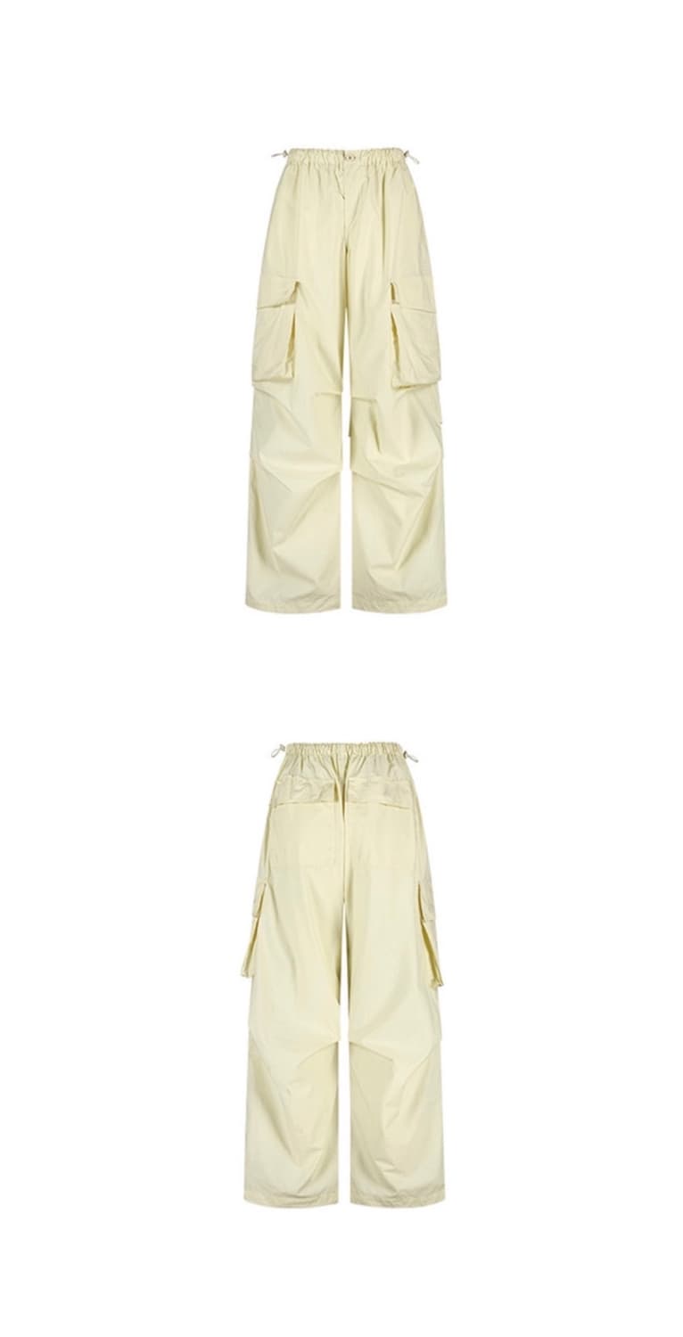 에즈이프캘리 PARACHUTE CARGO PANTS LEMON 상품이미지5