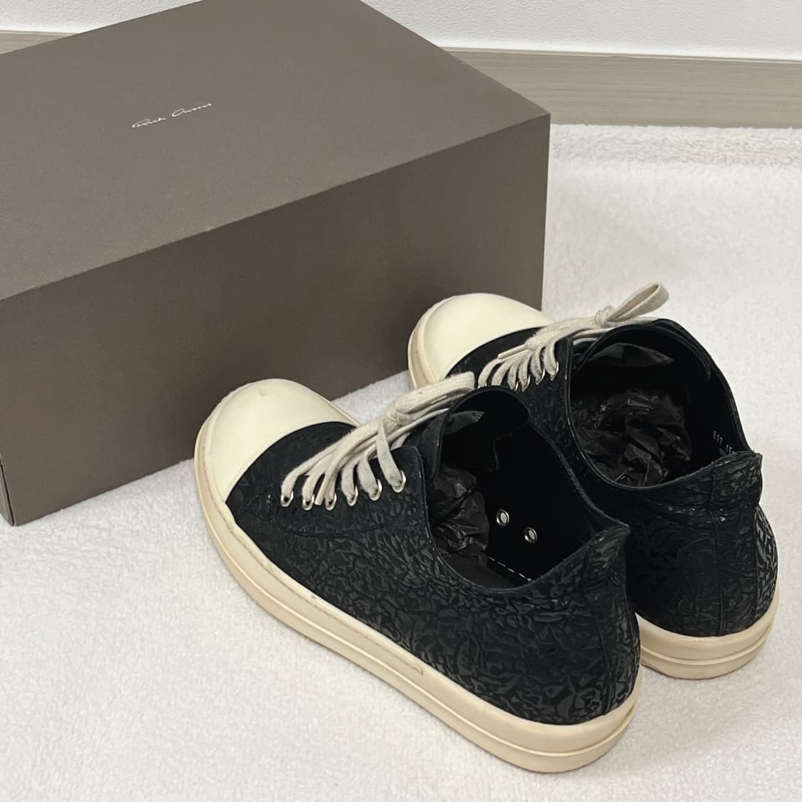 릭오웬스 17SS 컨버스 라몬즈 로우 LLUP 상품이미지2