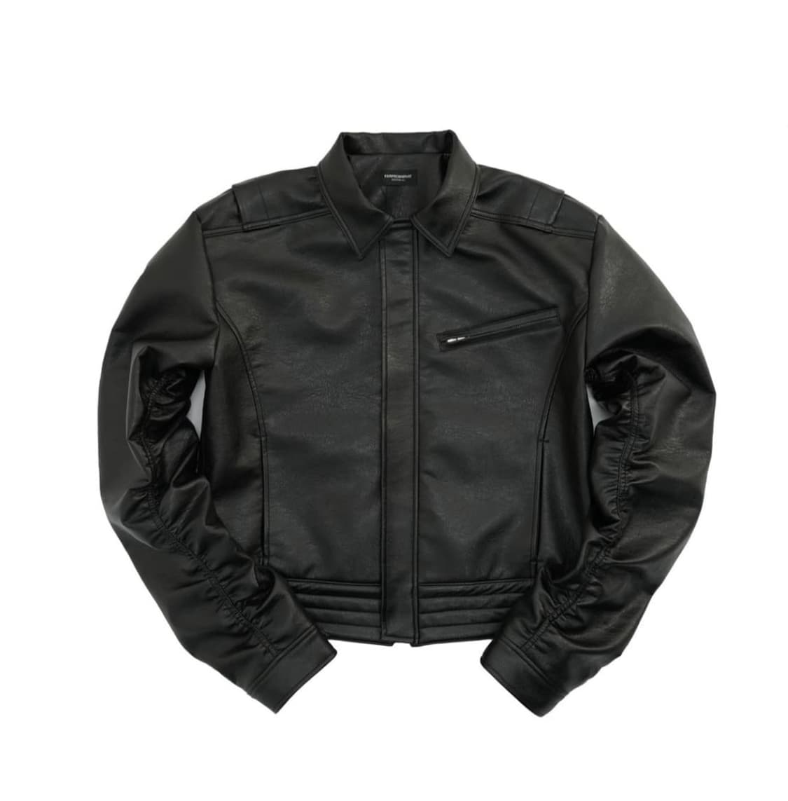 파아카이브 퍼커링 레더 자켓 상품이미지1