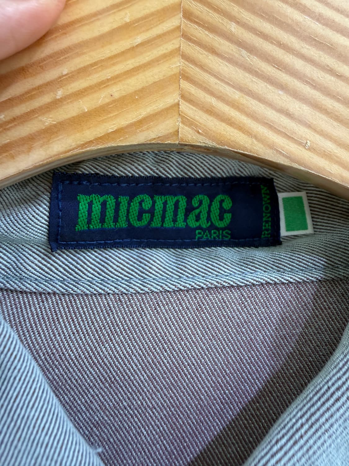 빈티지 MICMAC (Made in Japan) 셔츠 자켓 상품이미지5