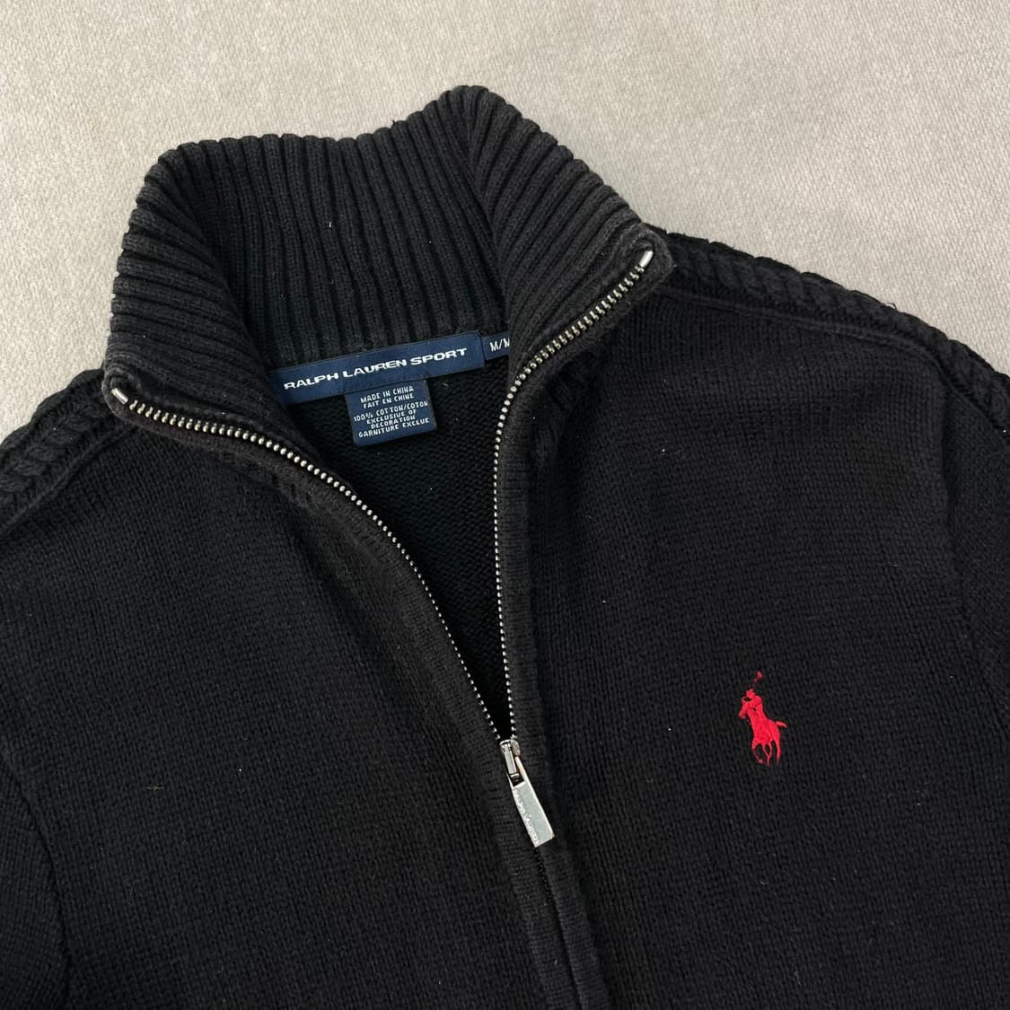 95 폴로랄프로렌 스포츠 스몰포니 니트집업 상품이미지2