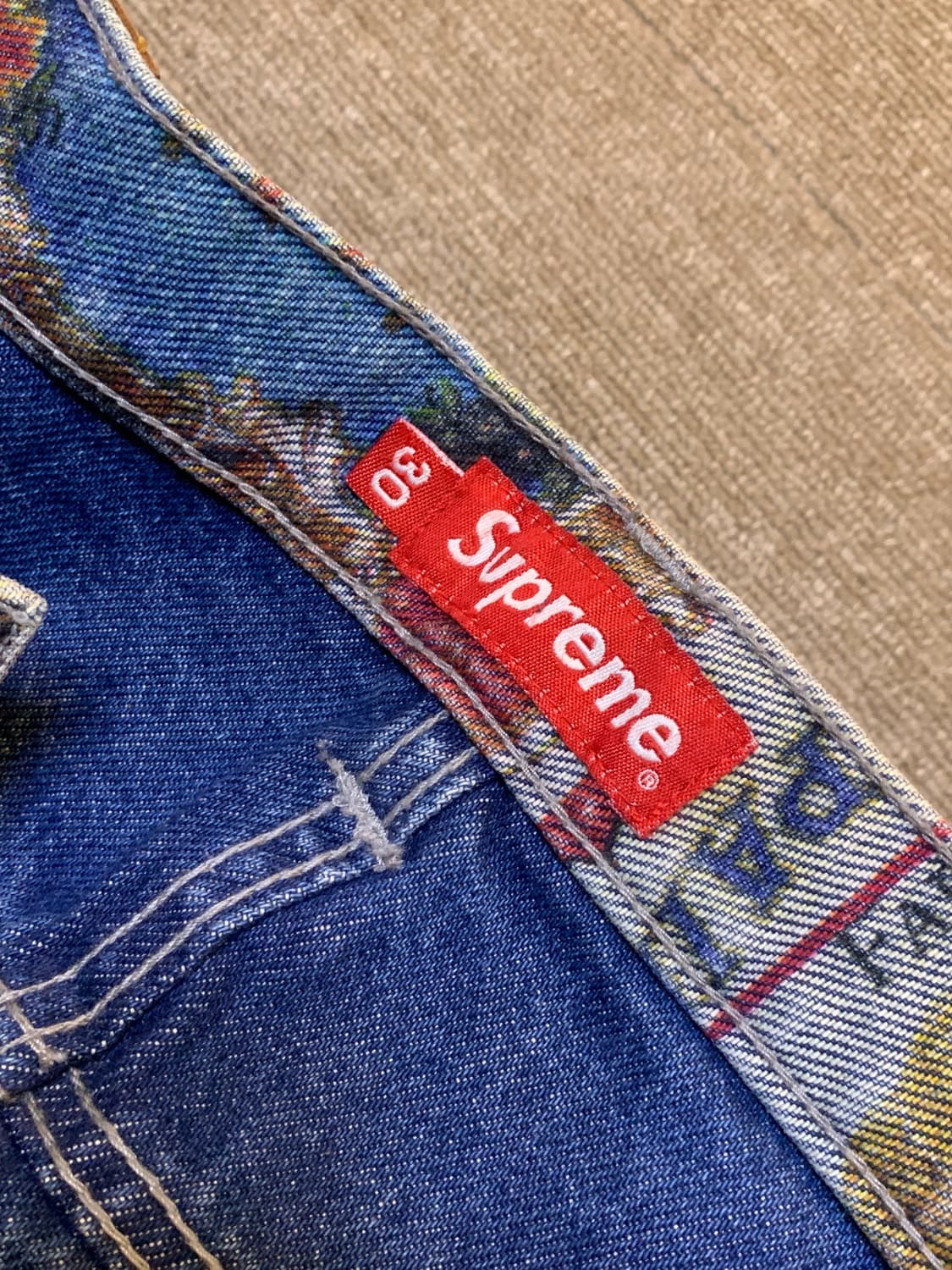 슈프림 리퍼블리카 데님팬츠 상품이미지4