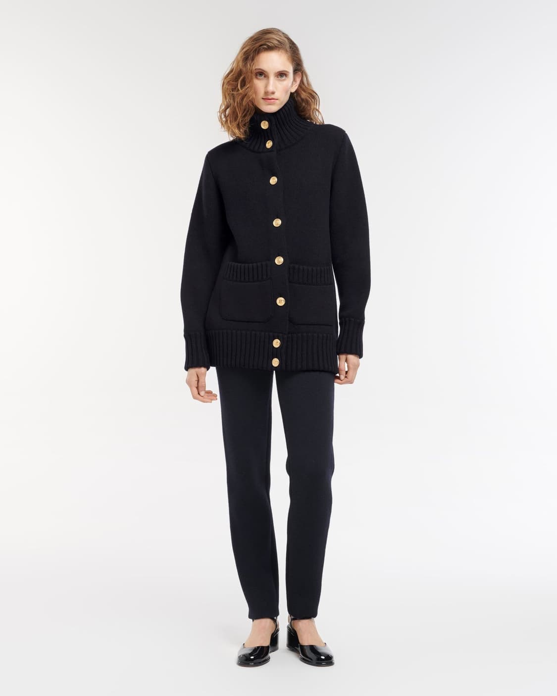 (정품)샤넬 배리 BARRIE 딥네이비 방한자켓 상품이미지9