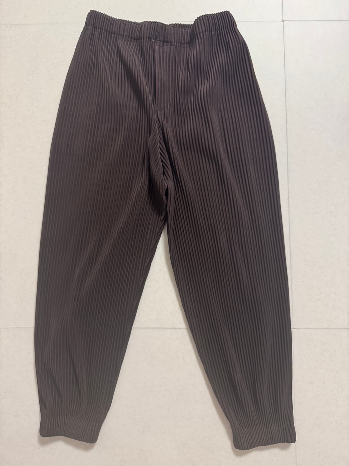 옴므플리세 24시즌 브라운 조거 팬츠 3 상품이미지1