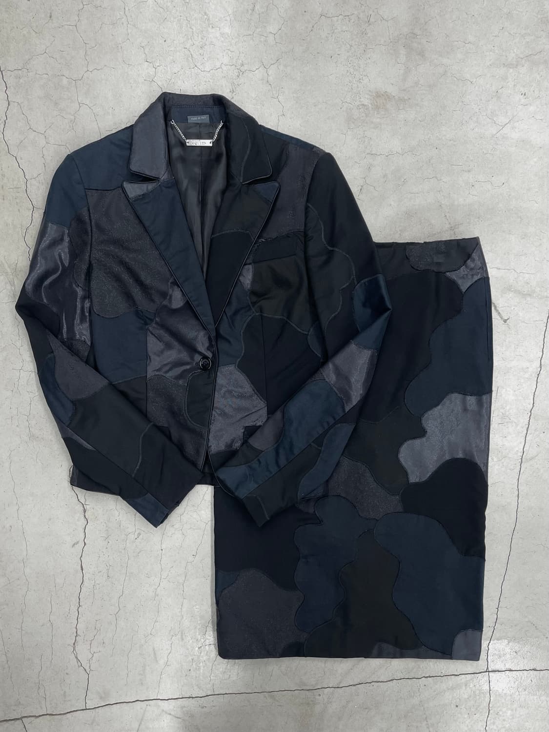Alexander mcqueen 2004 patchwork suit 상품이미지1
