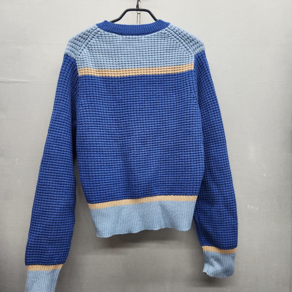 마르니x유니클로 컬러배색 팝콘 크롭 니트 L 상품이미지3