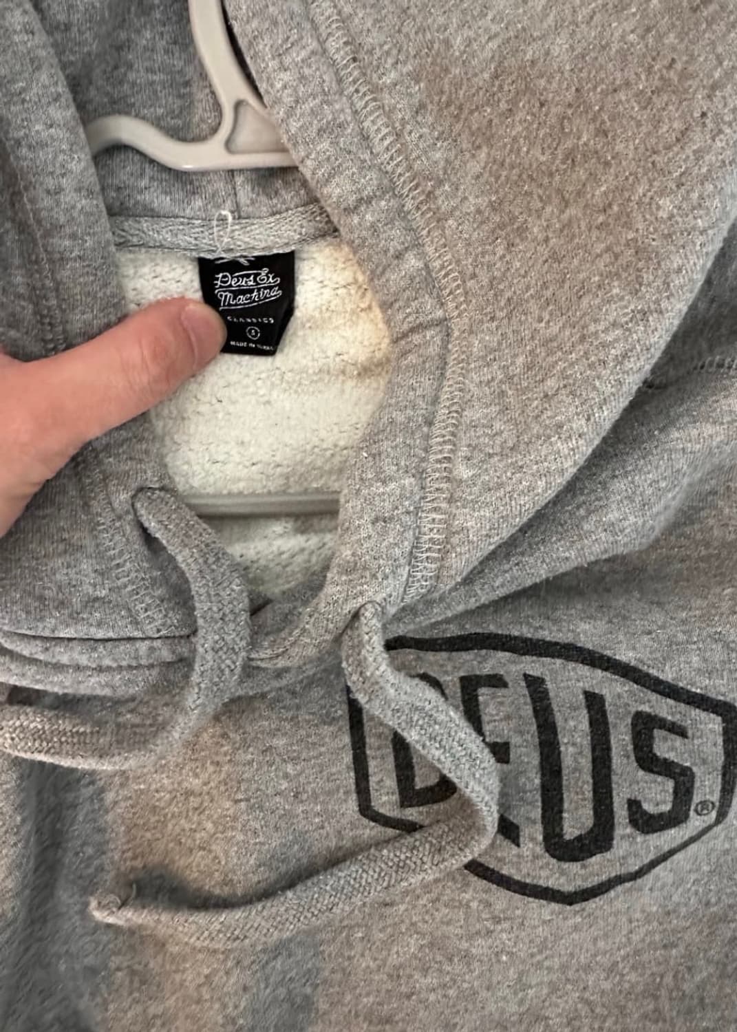 데우스 엑스 마키나 밀라노 후드티 S 상품이미지3