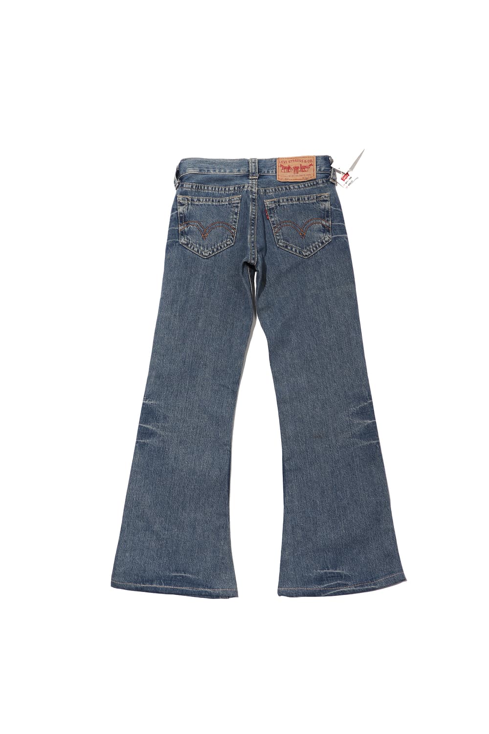 LEVIS 927 로우라이즈 부츠컷 데님 팬츠 women 26 상품이미지3