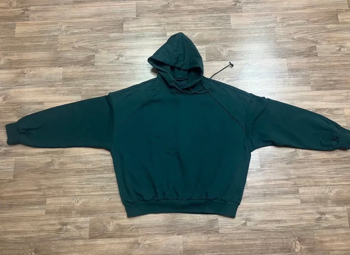 juunj 준지 오버 사이즈 후드 M (105) 다크그린 상품이미지2