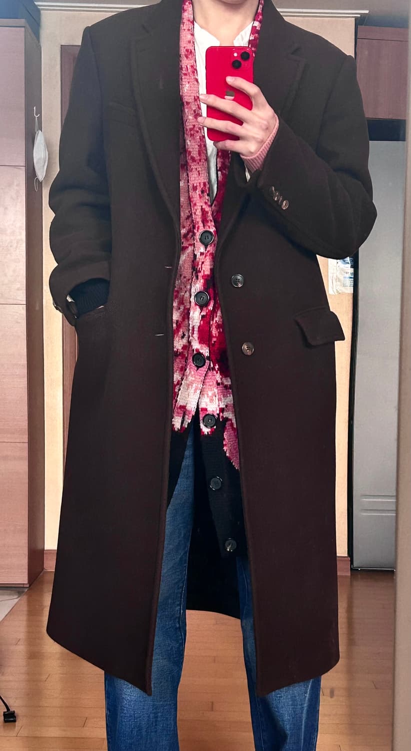 드리스 반 노튼 롱코트 상품이미지2