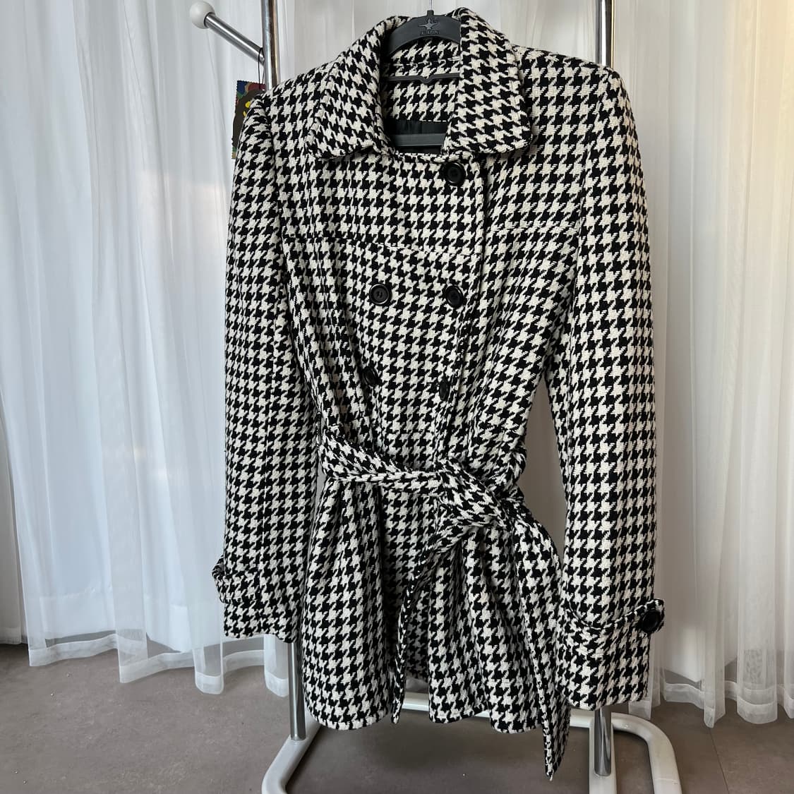 하운드투스 플레어 벨트 더블코트 상품이미지2