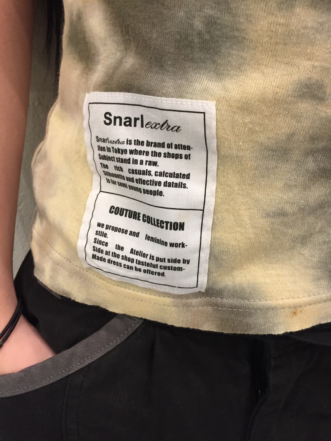 Snarl extra sleeveless 상품이미지5