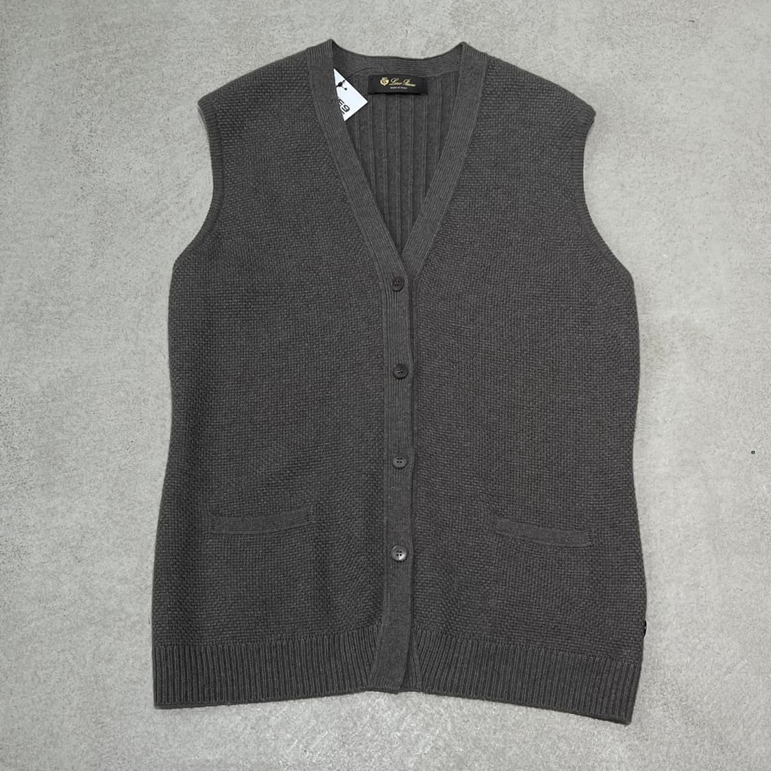 로로피아나 캐시미어 니트베스트 s10742 상품이미지1