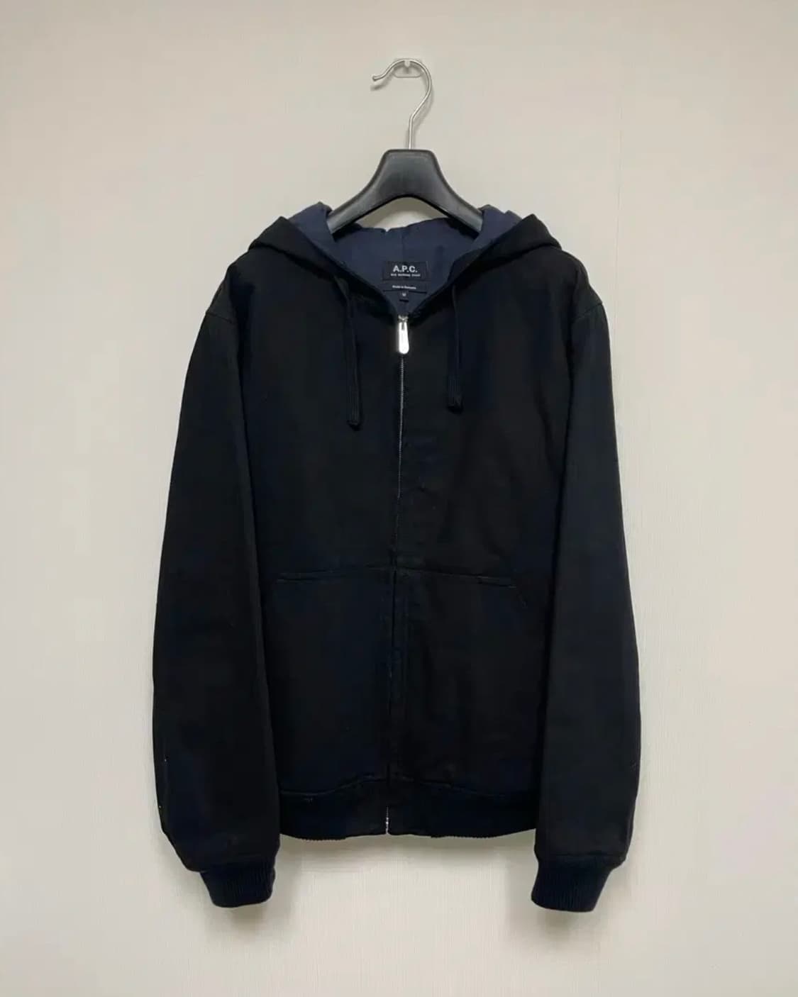 [M] 아페쎄 후드집업 A.P.C. 블랙 자켓 상품이미지1