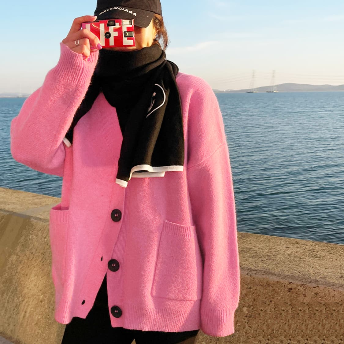 바이정수(byjungsoo) 횰가디건 프리사이즈 새상품 상품이미지2