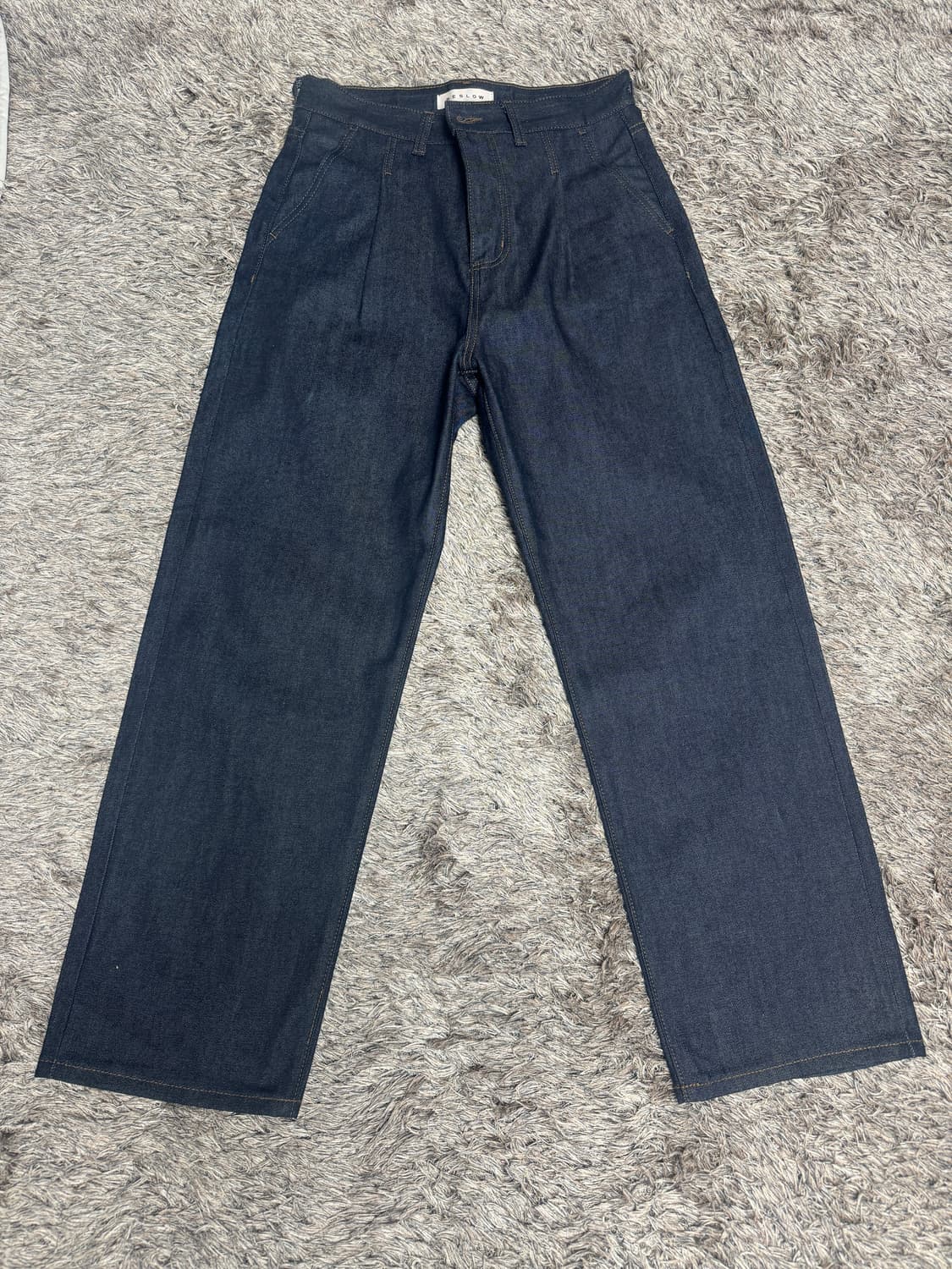 비슬로우 원턱 셀비지 데님 인디고 판매합니다 상품이미지2