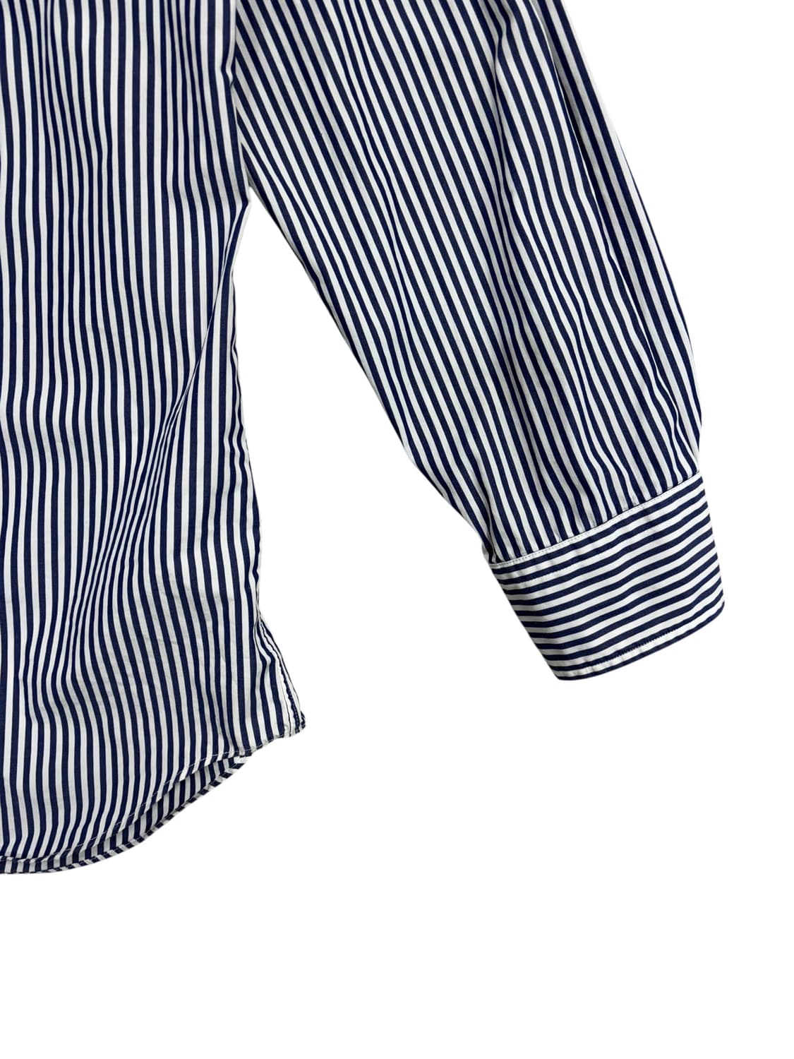 꼼데가르송 스트라이프 셔츠 블랙 하트 상품이미지2