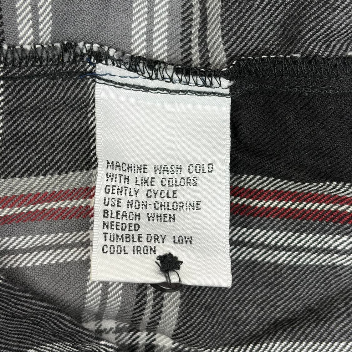 펠레펠레 레터링 체크 셔츠 상품이미지8