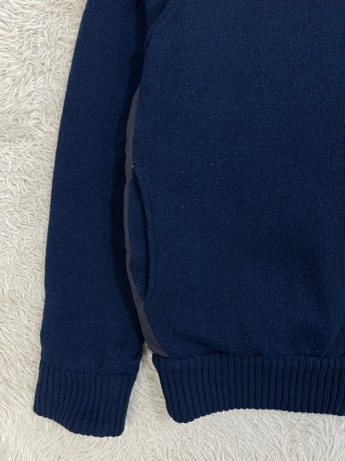 블랙앤화이트 방풍 니트/#191 상품이미지3