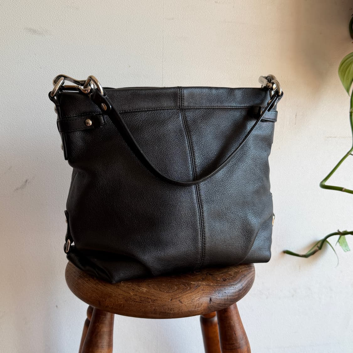 Coach vinatge leather shoulder bag 상품이미지1