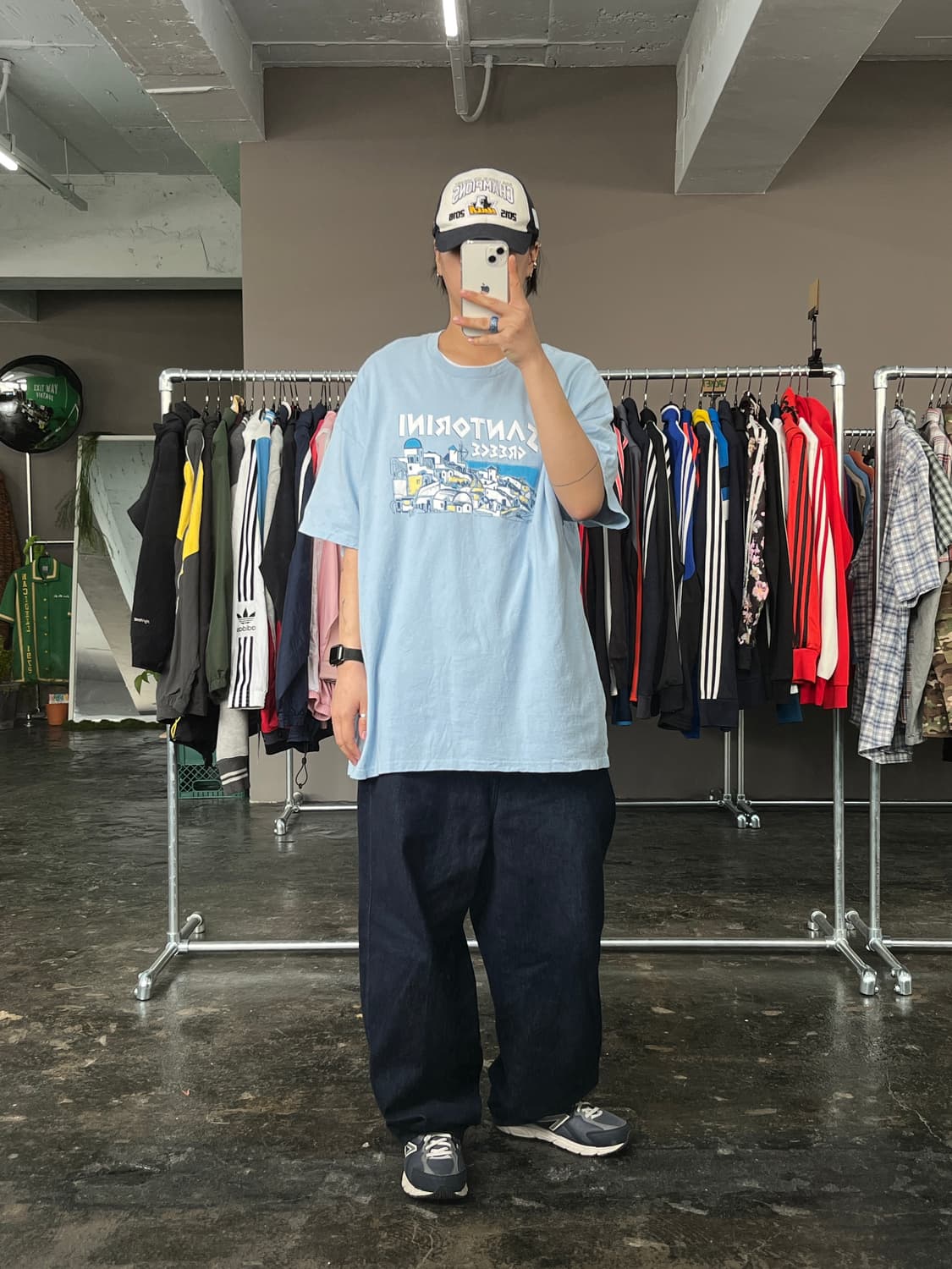 빈티지 프린팅 반팔 티셔츠 상품이미지2