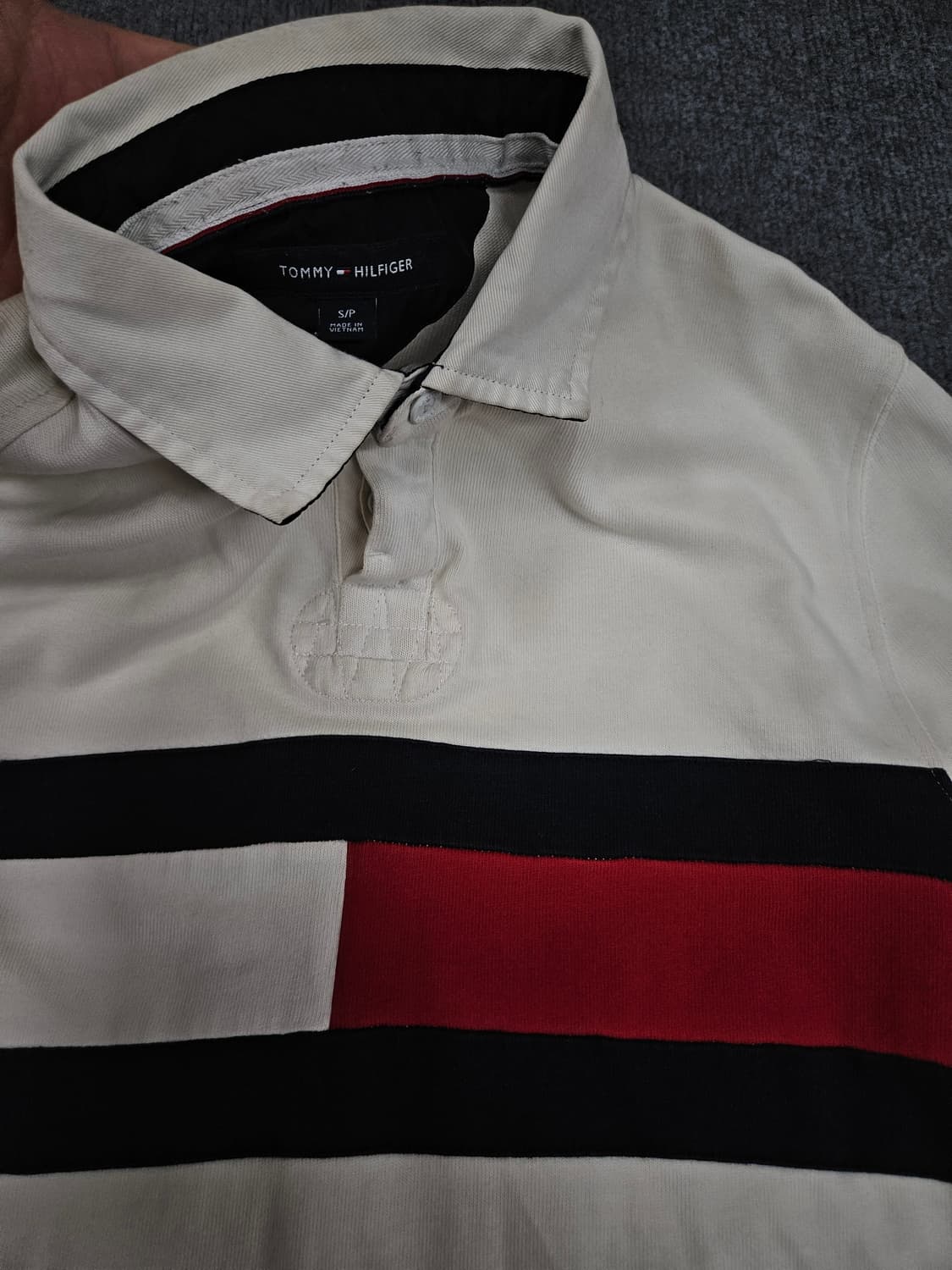 타미힐피거 럭비 폴로 셔츠 급처 상품이미지2
