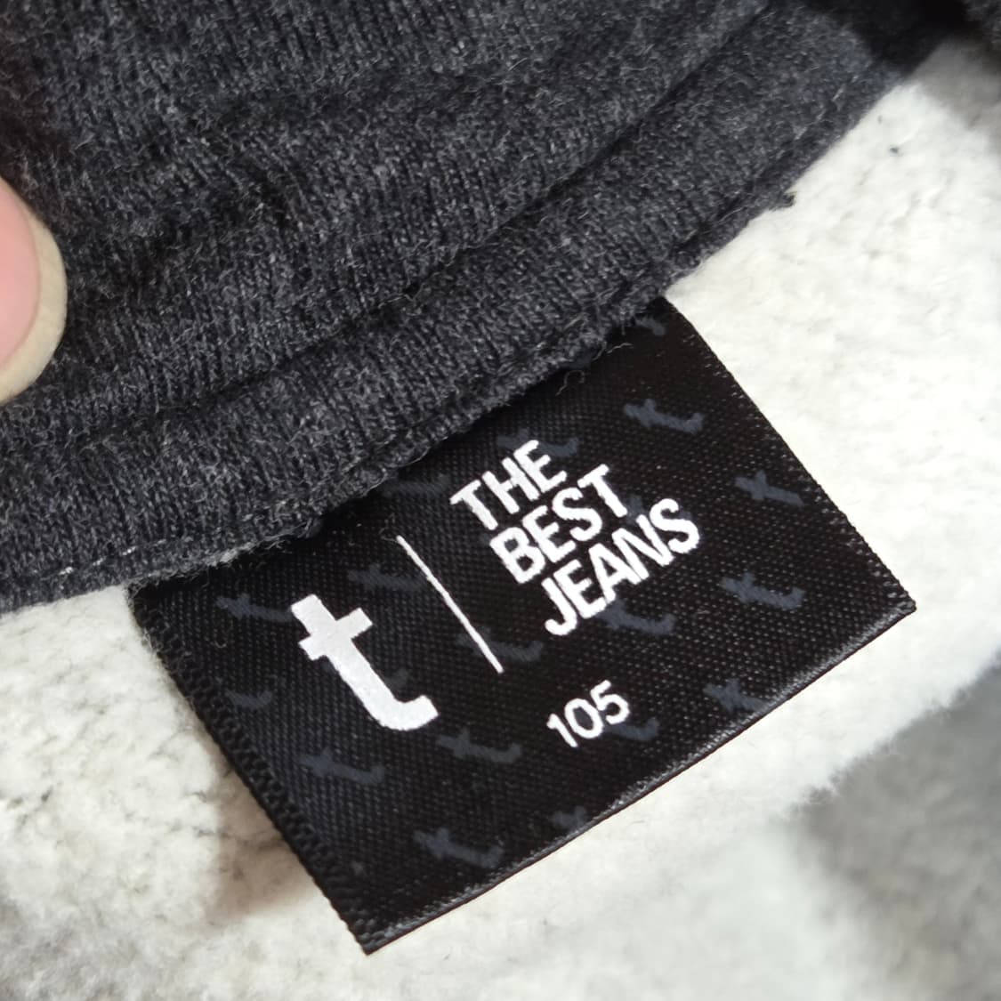 TBJ 하이넥 그레이 맨투맨 상품이미지7