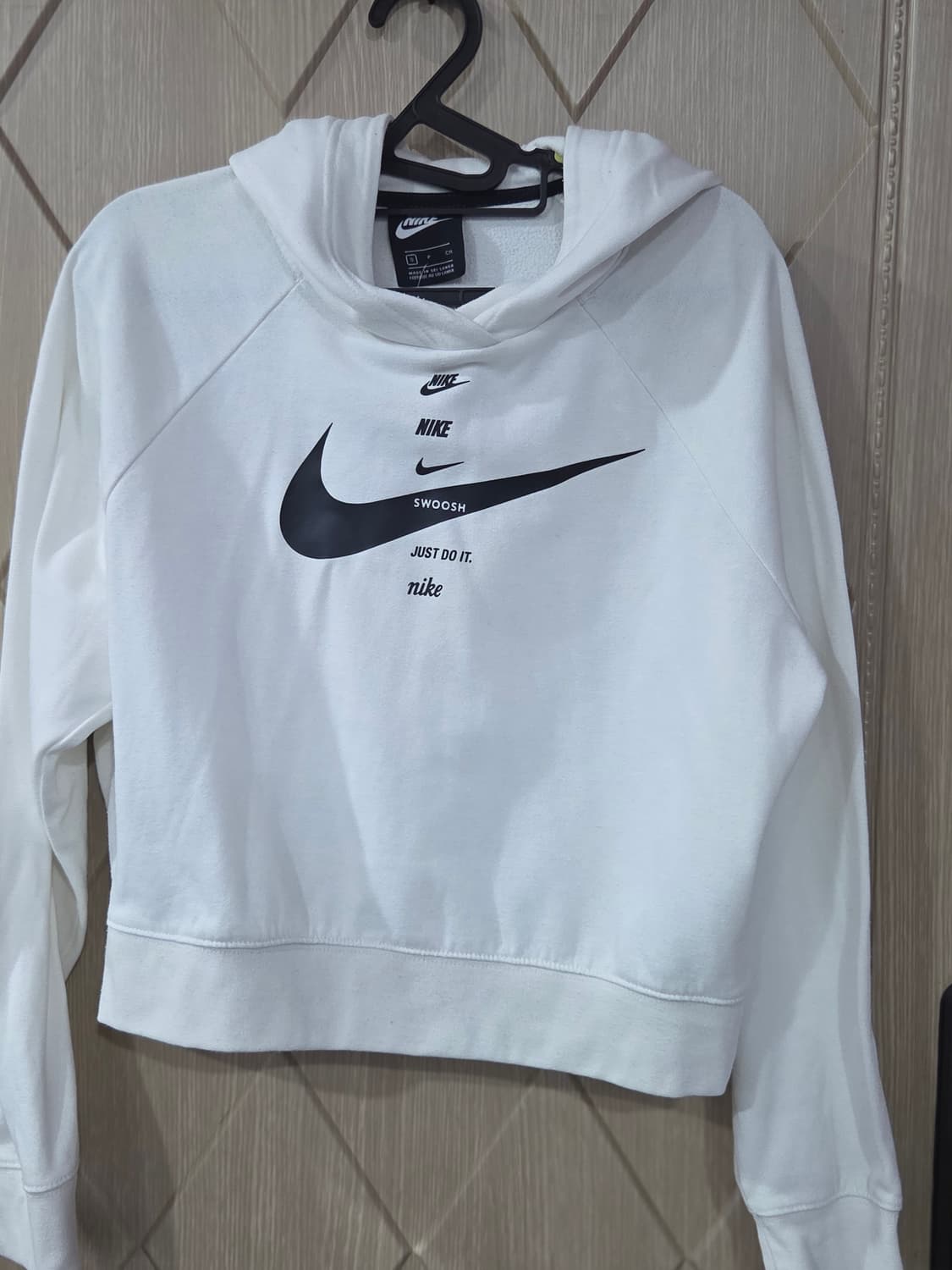 여성 크롭 후드티 상품이미지1