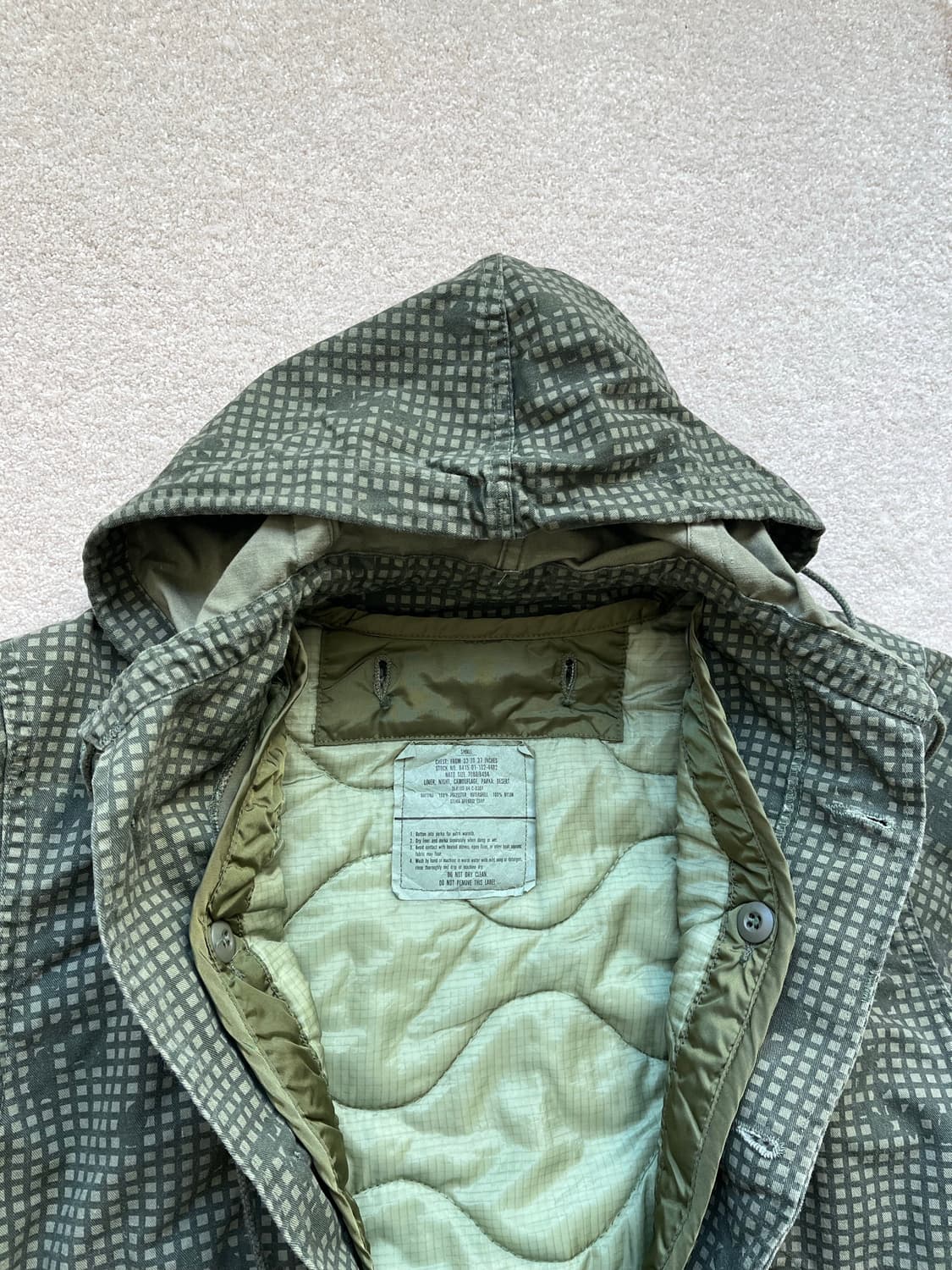 데저트 나이트 카모플라주 파카 (100-105) 상품이미지5