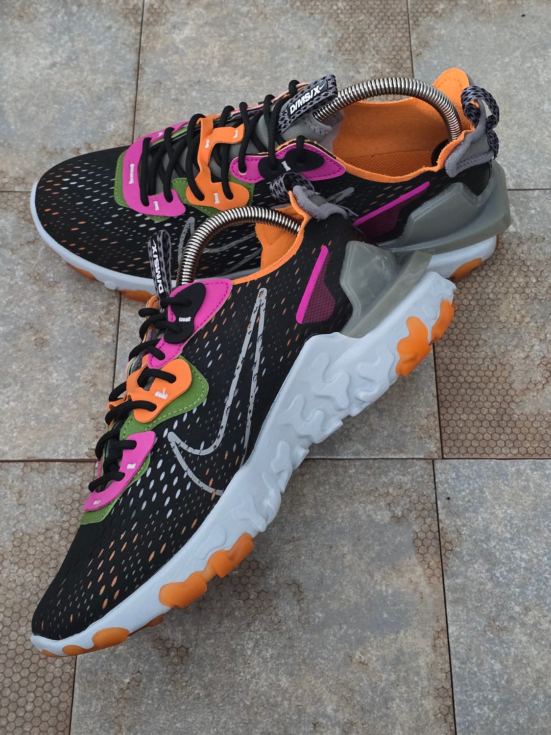 (275)나이키 리액트 비전 블랙 오렌지 상품이미지5