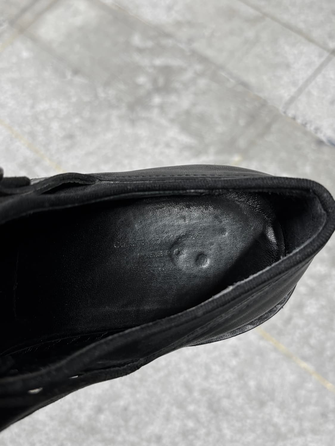 꼼데가르송 옴므 플러스 뭉크 스트랩 로퍼 상품이미지4