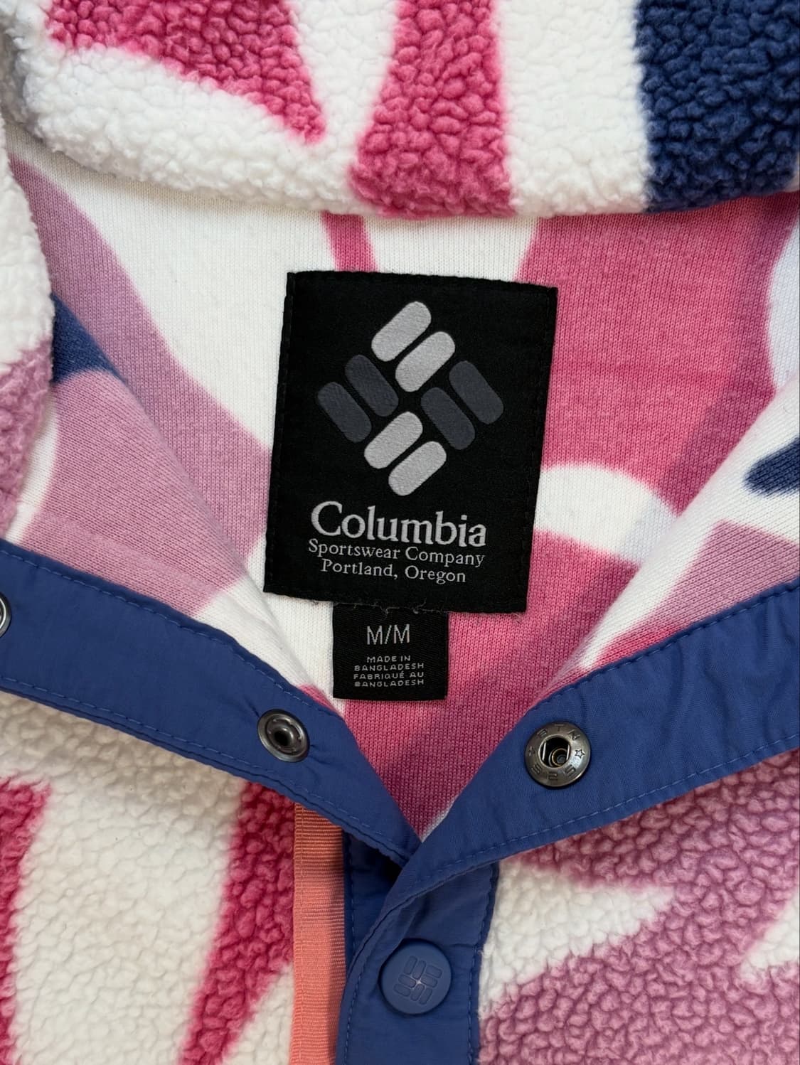 콜롬비아 아즈텍(노르딕) 하프집업 Pink (M/M) 상품이미지2