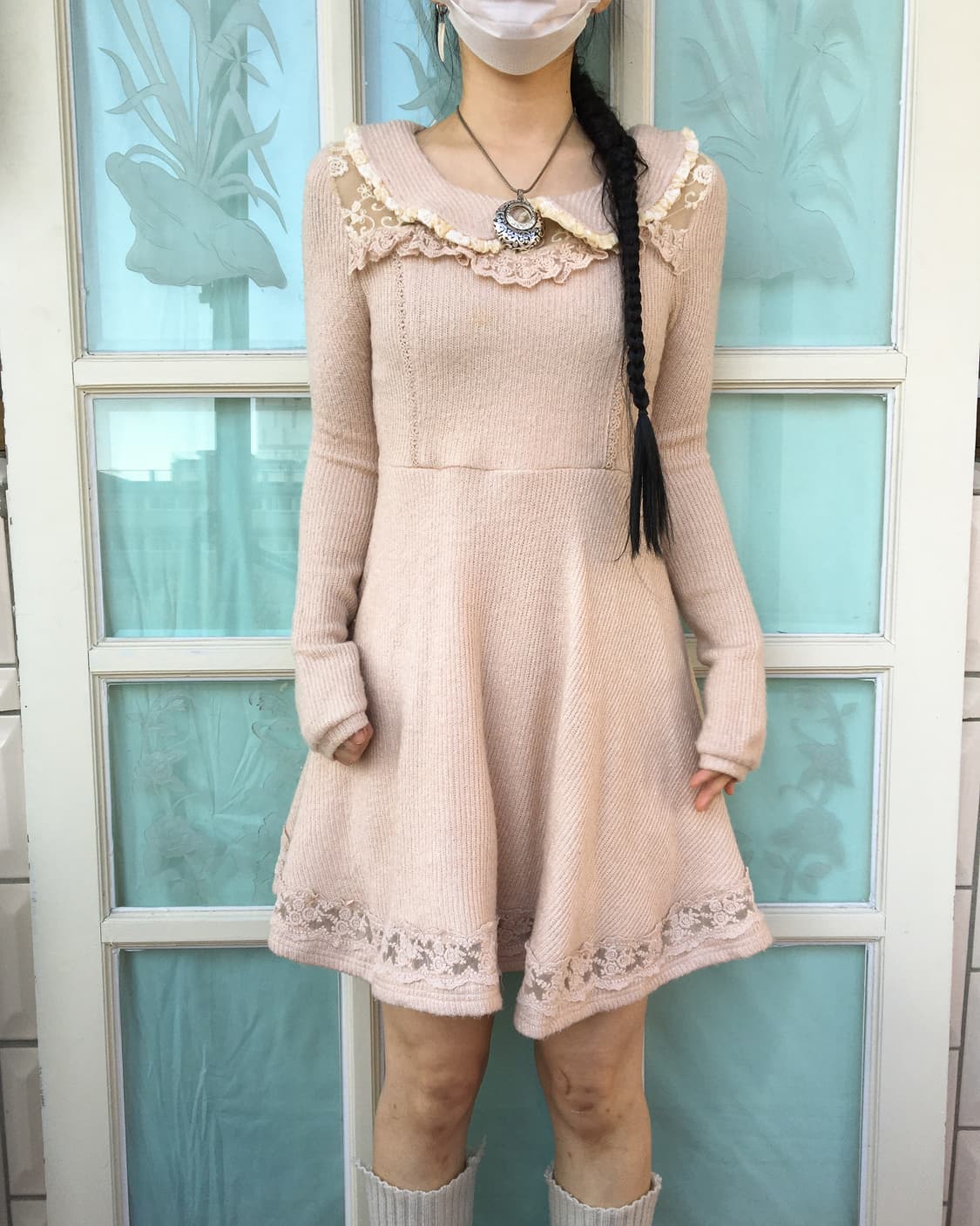 Liz lisa knit onepiece 상품이미지1