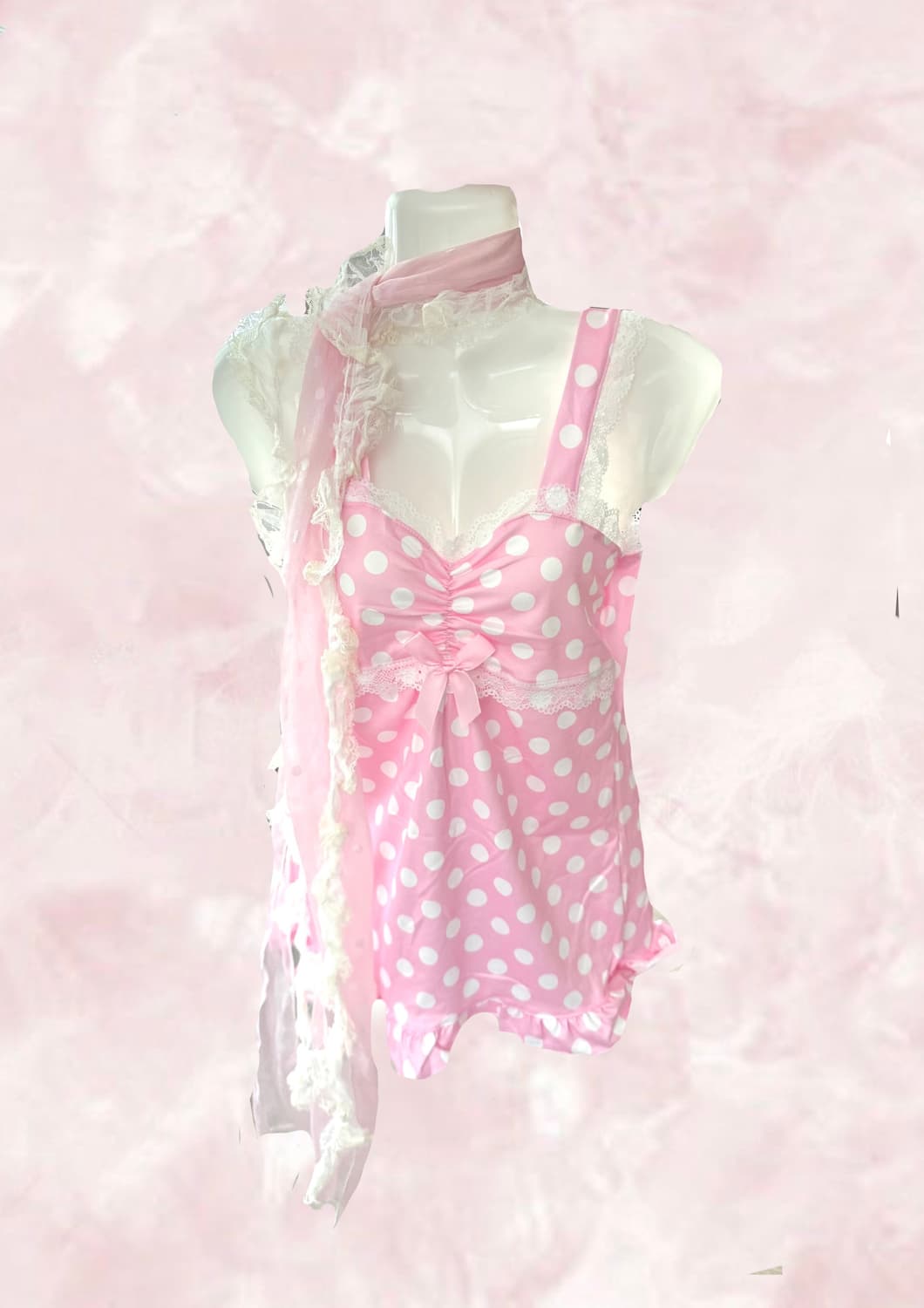 스카프+슬리브리스 코디 상품이미지1