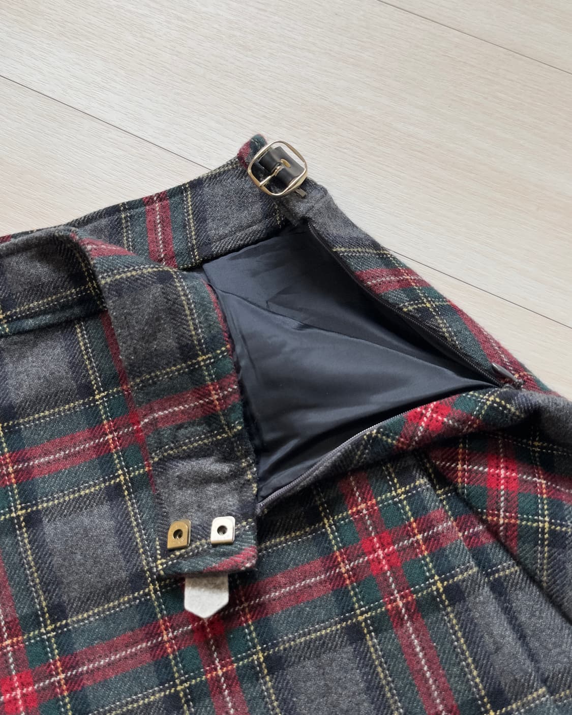 [X-GIRL] tartan check mini skirt 상품이미지3