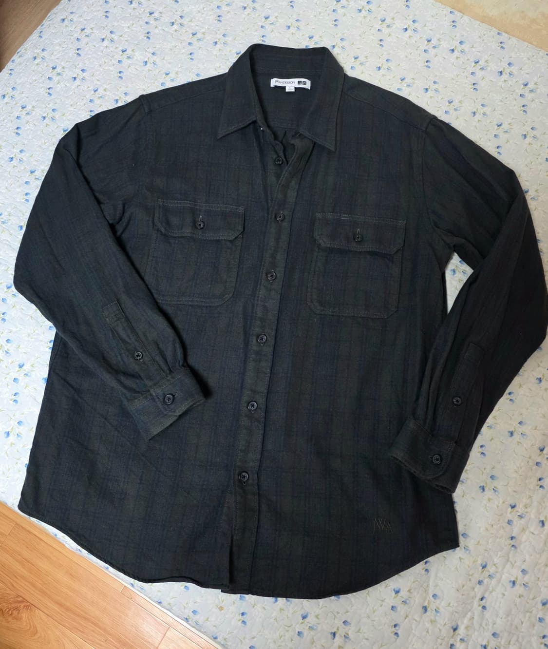 유니클로 × jw앤더슨 플란넬 체크 셔츠 상품이미지2