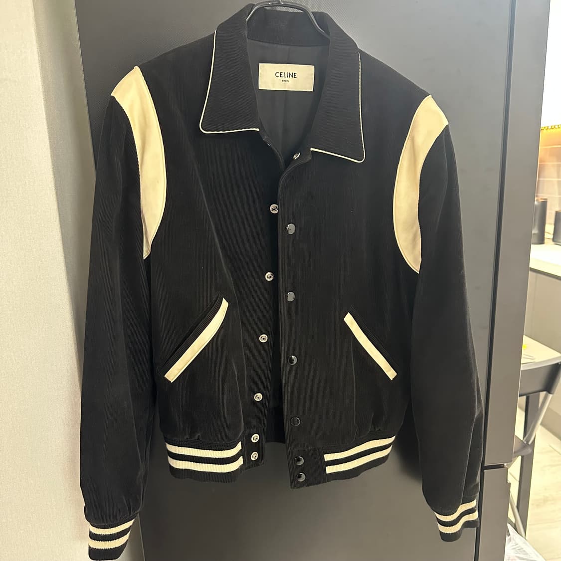 셀린느 코듀로이 블루종 바시티 자켓 46 상품이미지1