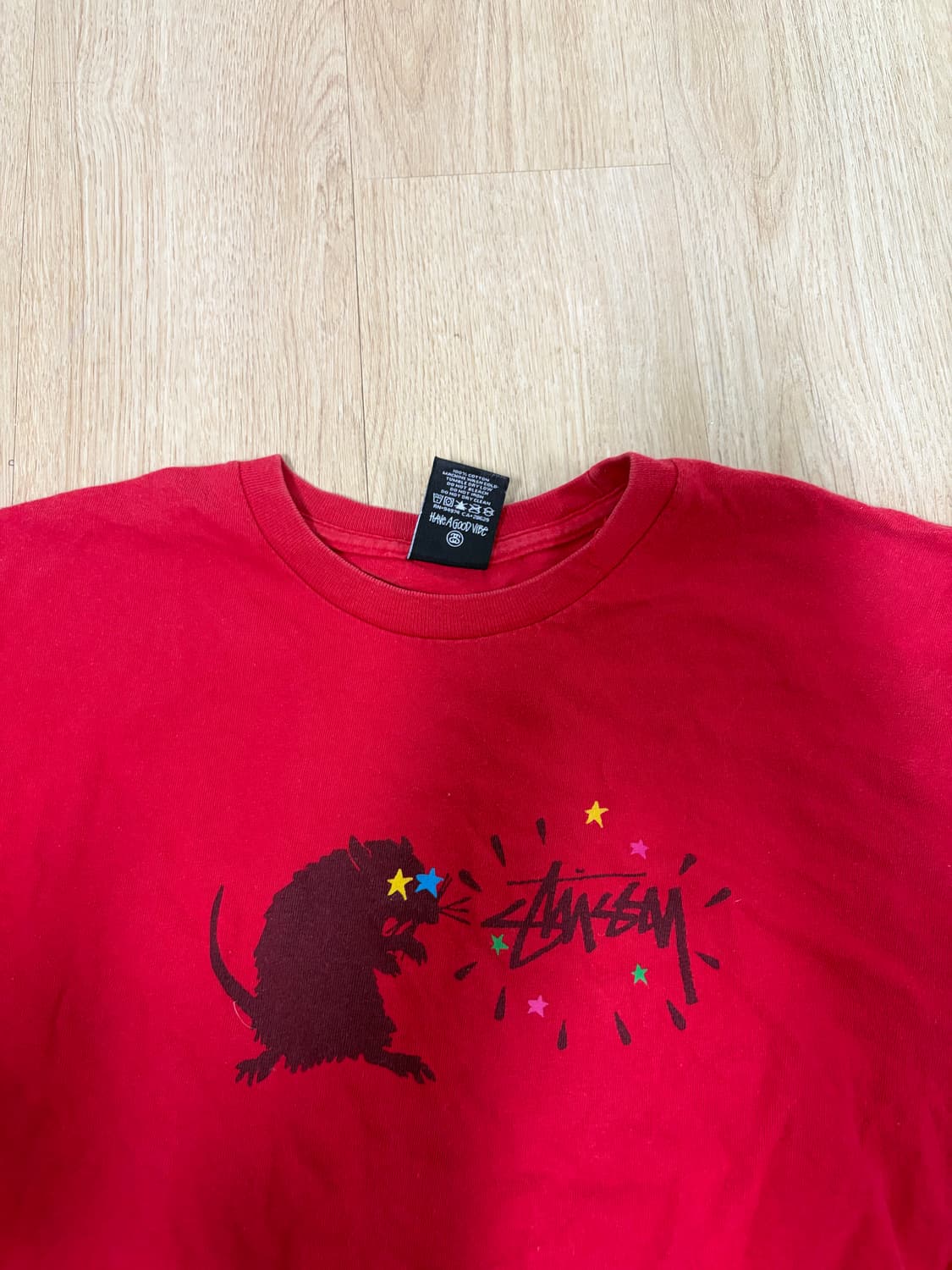 스투시 00s 생쥐 반팔 95 상품이미지2