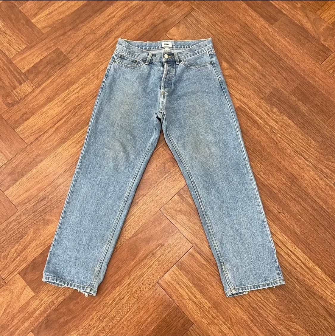 오베이 와이드데님팬츠 상품이미지3