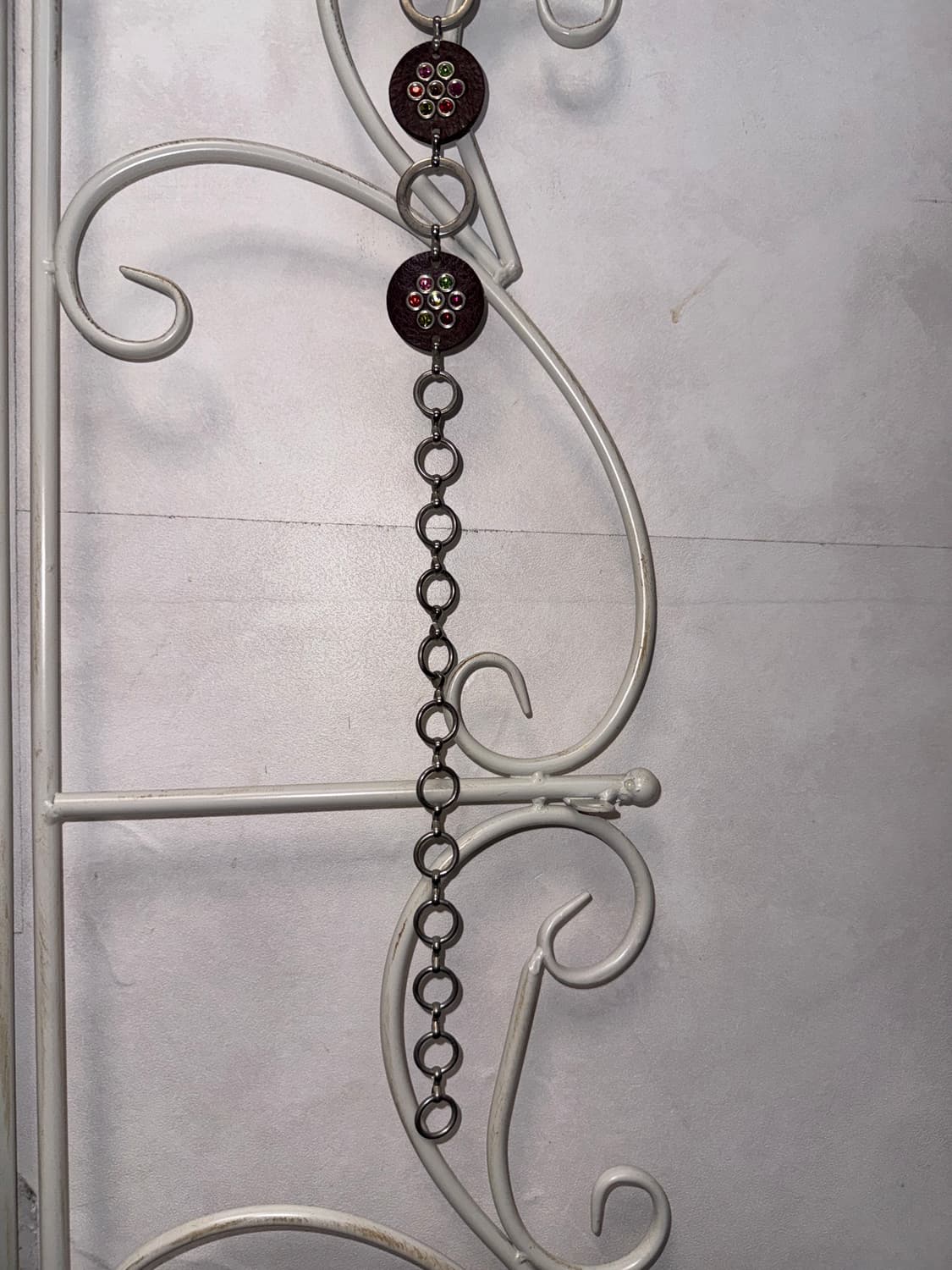 Color cubic flower ring chain belt 상품이미지7