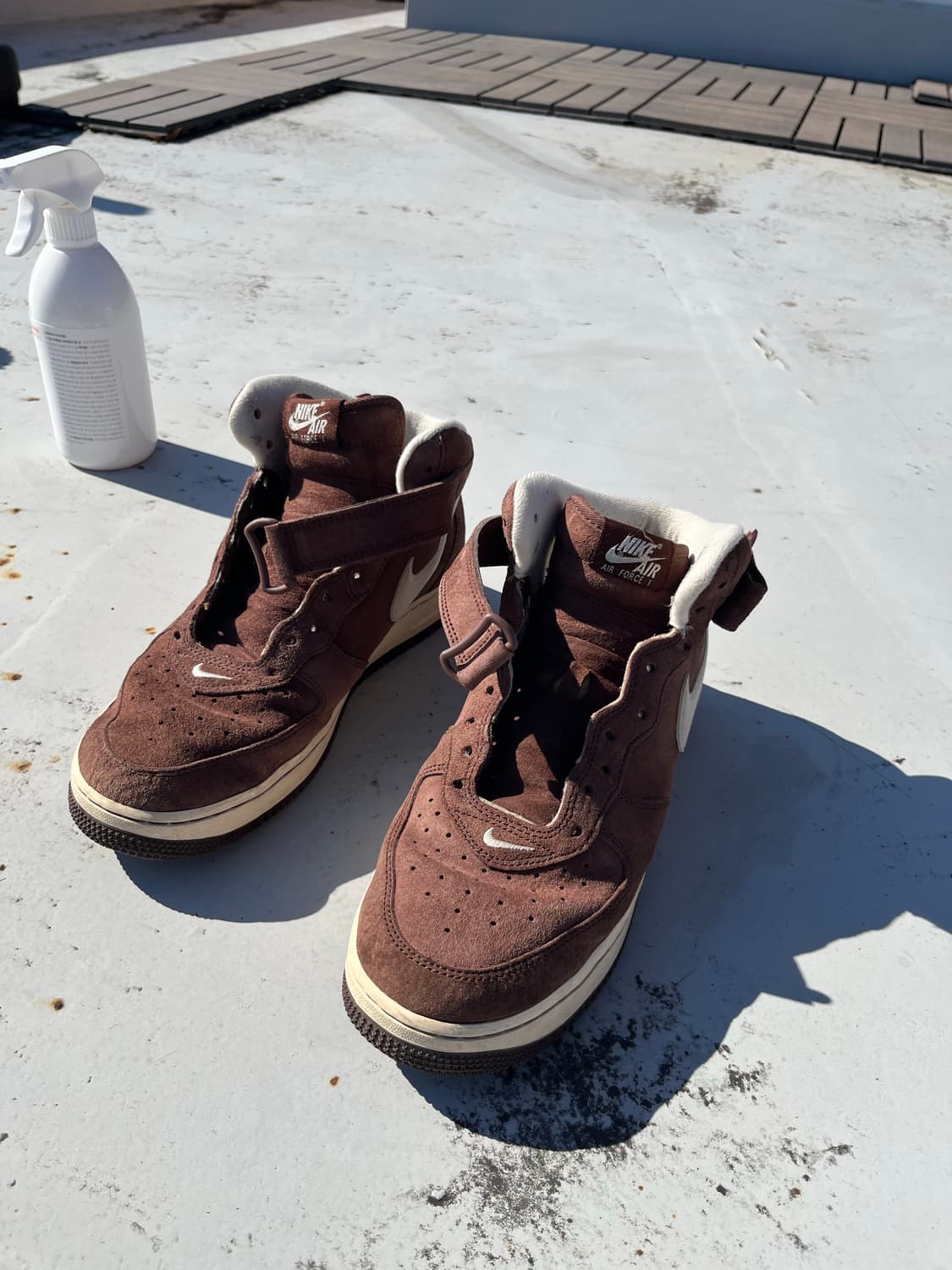 나이키 에어포스 미드 초콜렛 초콜릿 상품이미지3