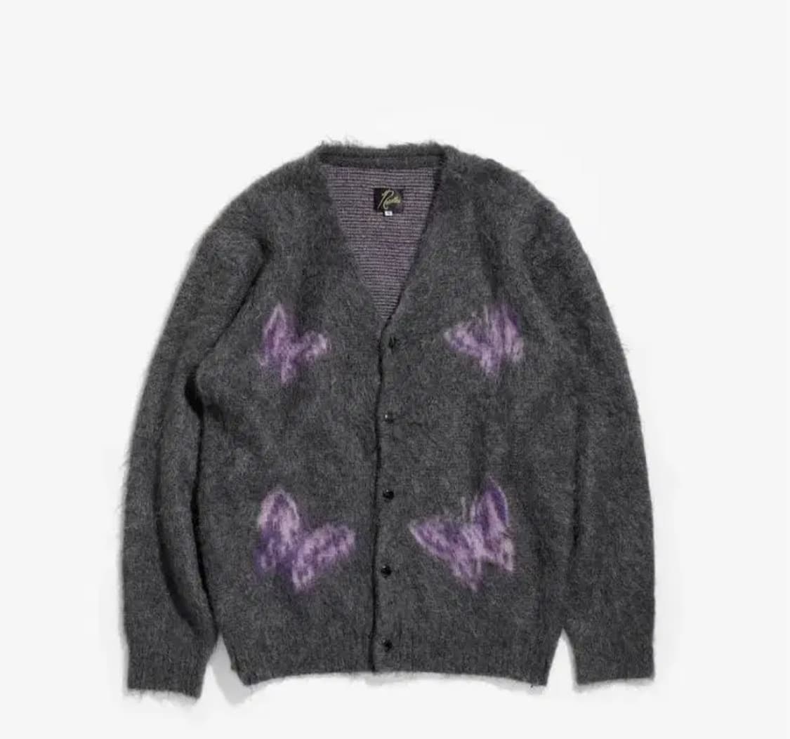 니들스 빠삐용 모헤어 가디건 L 상품이미지1
