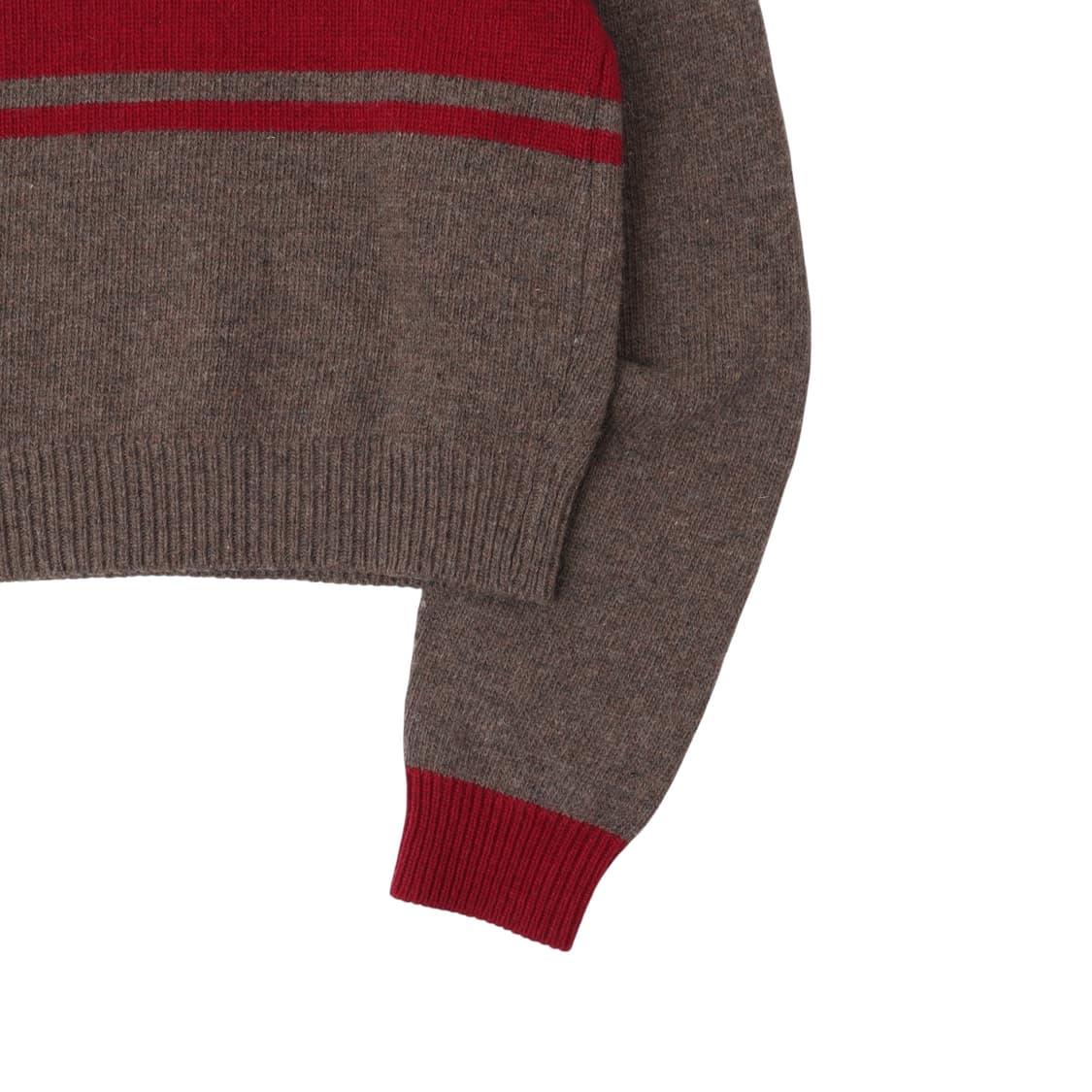 스컬프터 크롭 스트라이프 니트 상품이미지6