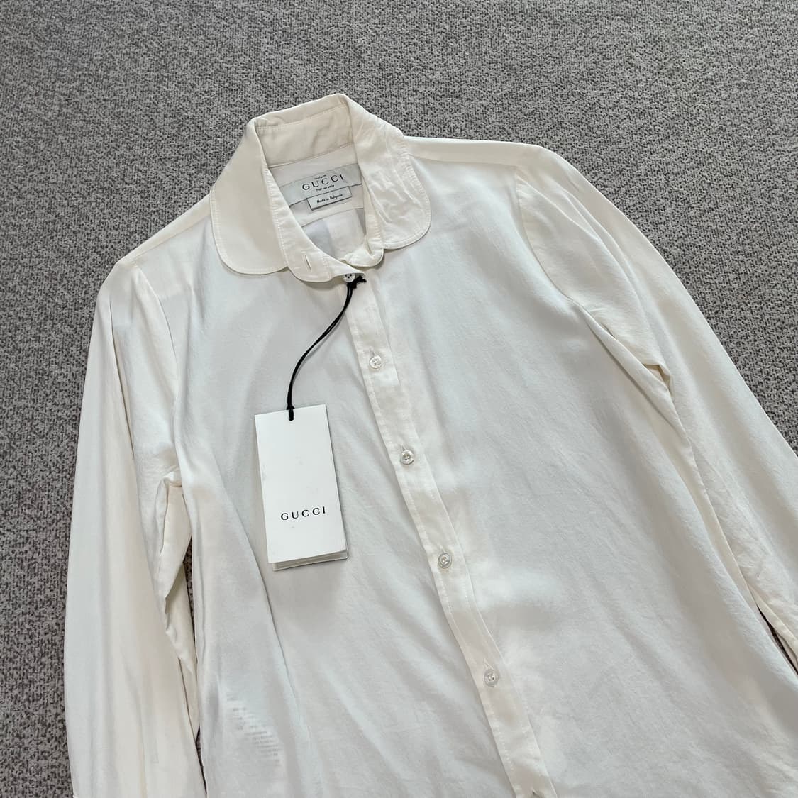 (새상품) 구찌 정품 화이트 블라우스 셔츠 36 상품이미지9