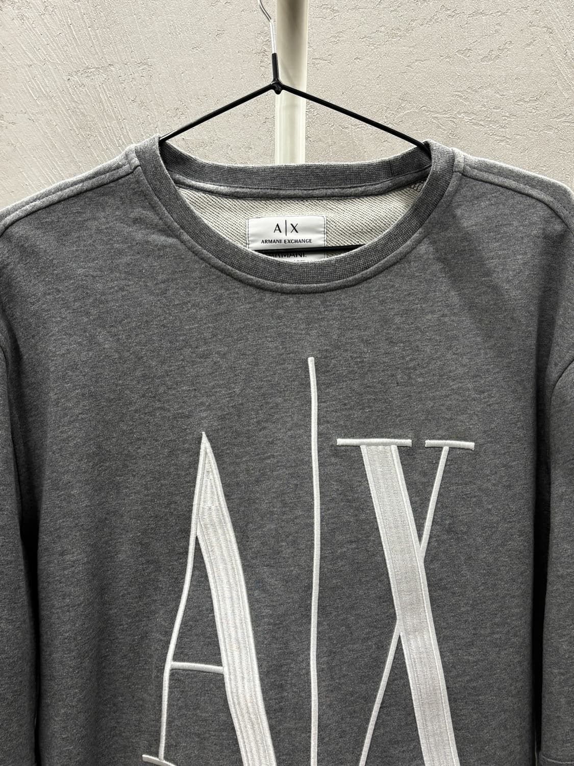 Armani Exchange 아르마니 익스체인지 빅로고 맨투맨 L 상품이미지3