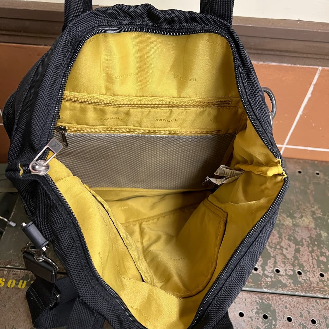 캉골 토트백 블랙 상품이미지6