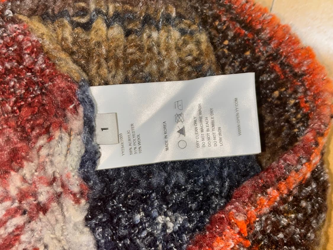 오픈와이와이(Open YY) 멀티컬 러 집업 자켓 상품이미지5