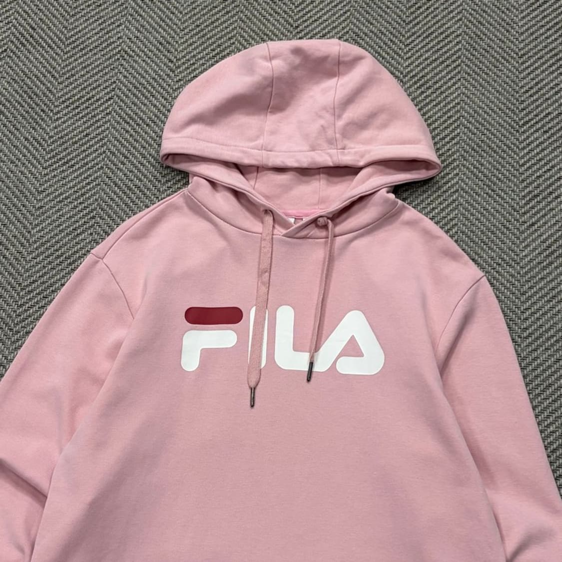 휠라 베이직 로고 후드티 v2242 상품이미지3