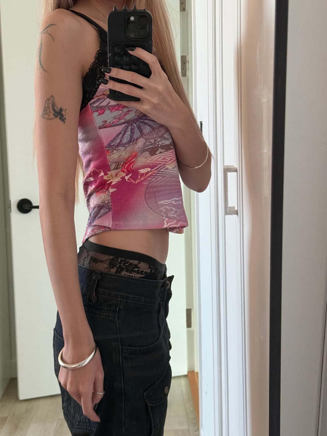 omighty fan pointelle cami 상품이미지3